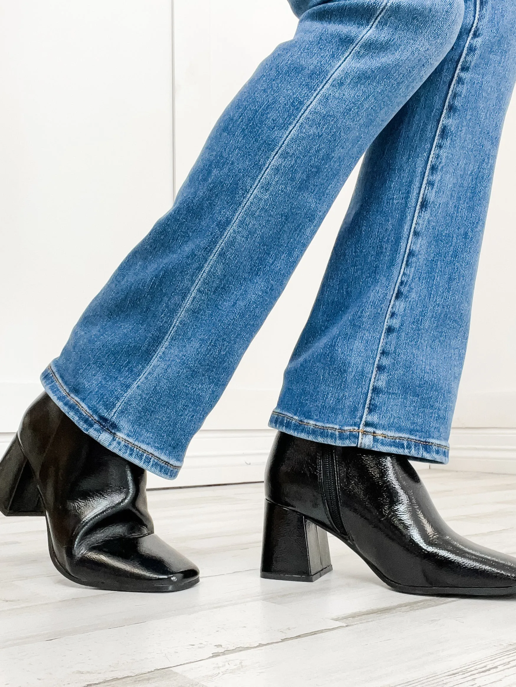 Vervet Shining High Rise Bootcut Jeans - SET A