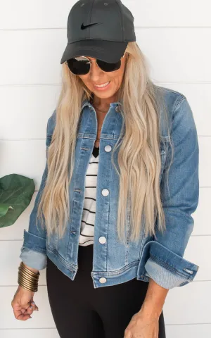 Vintage Washed Denim Jacket - Final Sale