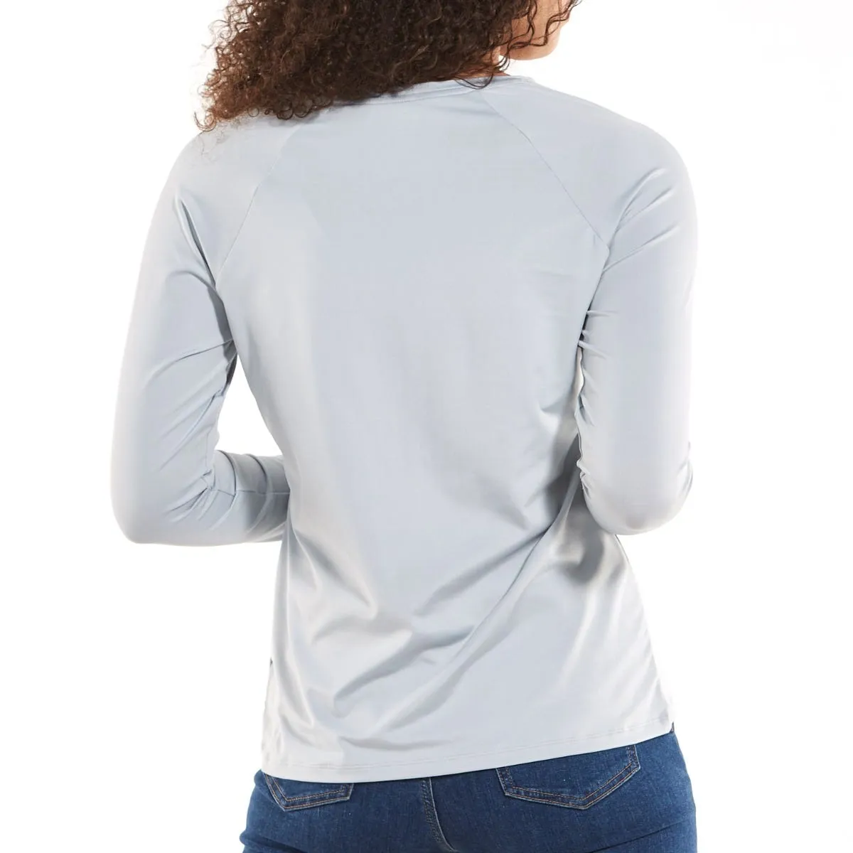 Women's Bosun V-Neck Long Sleeve Tee | Slate Grey