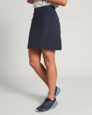Women's Makino Travel Skort - Midnight Navy