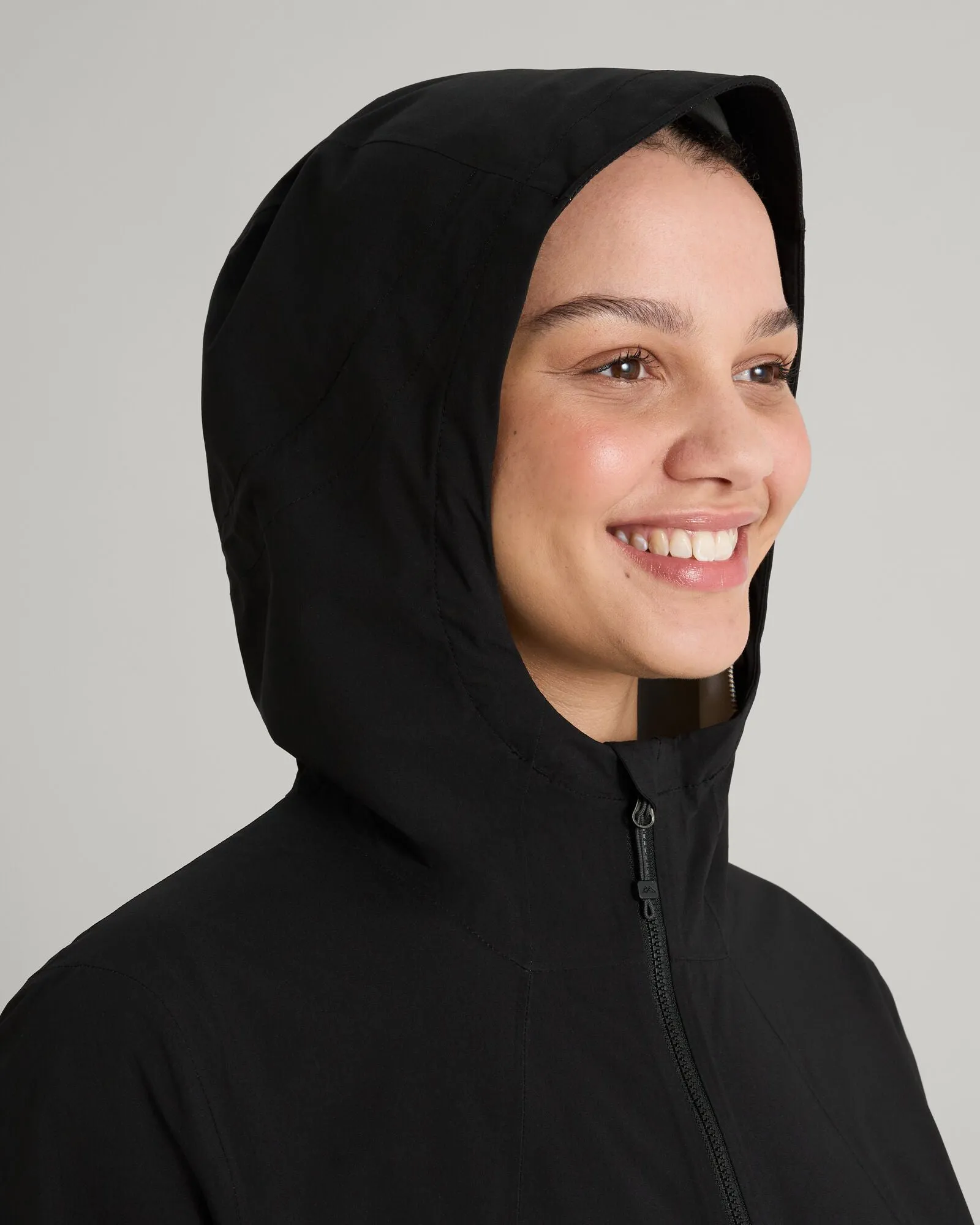Women's Trailhead Stretch 2.5-layer Rain Jacket - Black Stingray