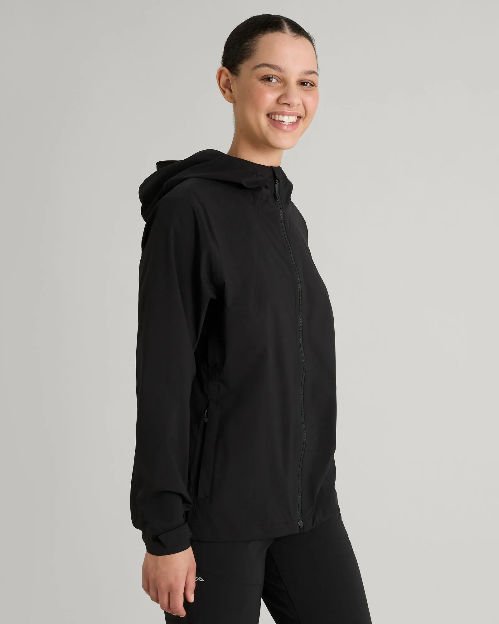 Women's Trailhead Stretch 2.5-layer Rain Jacket - Black Stingray
