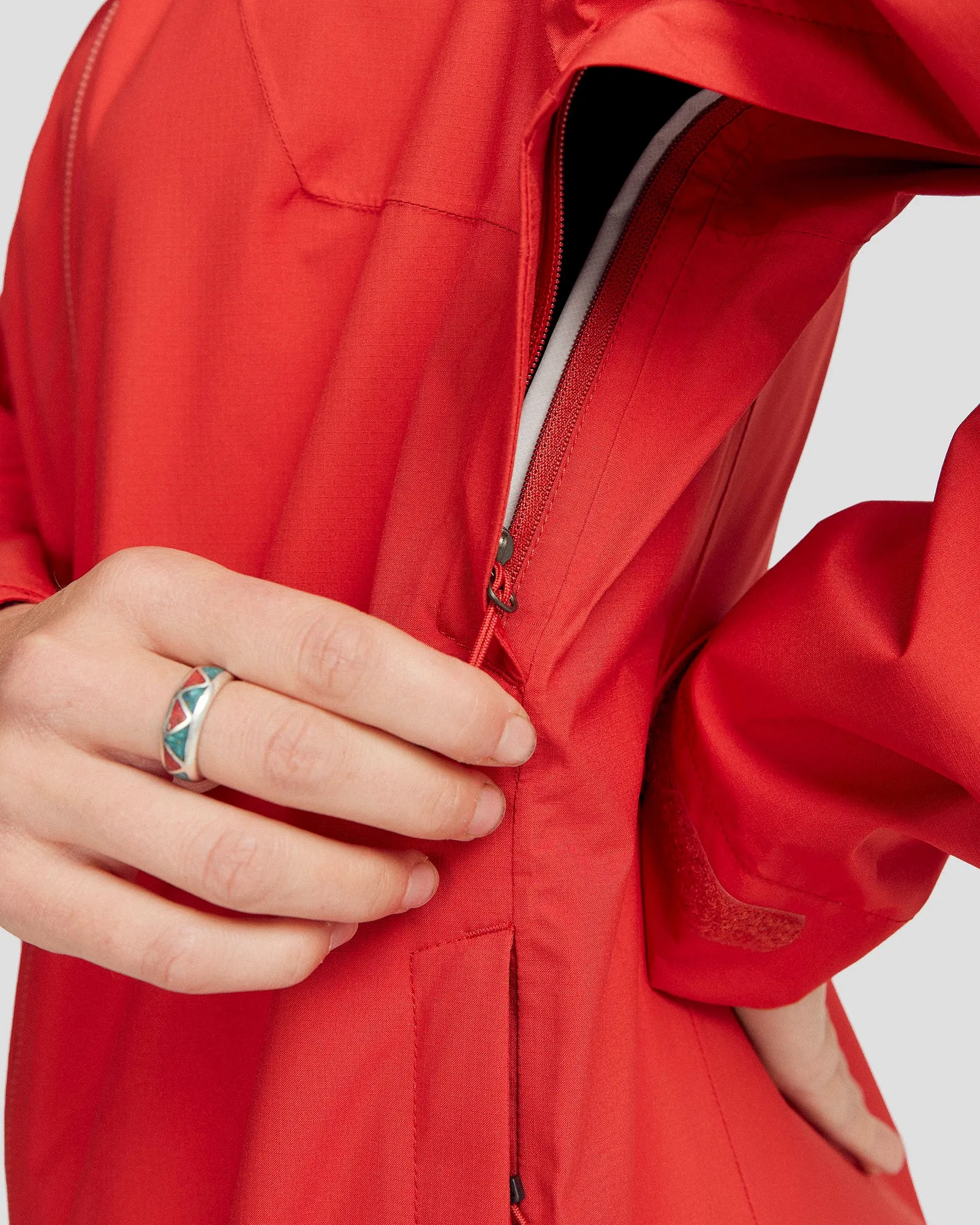 Women's Trailhead Stretch 2.5-layer Rain Jacket - Spicy Chilli Pepper