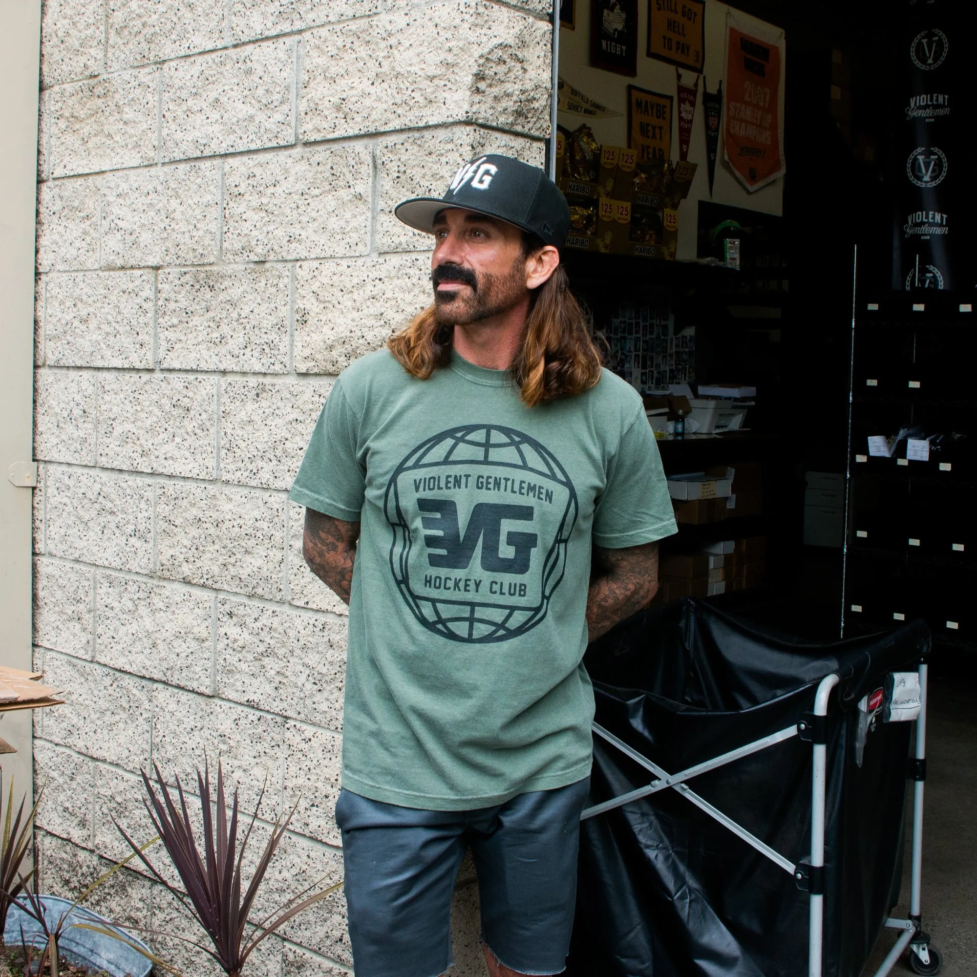 World Flyover Vintage Tee